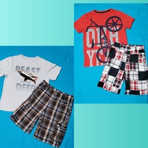 GYMBOREE BOY OUTFIT SIZE (7).